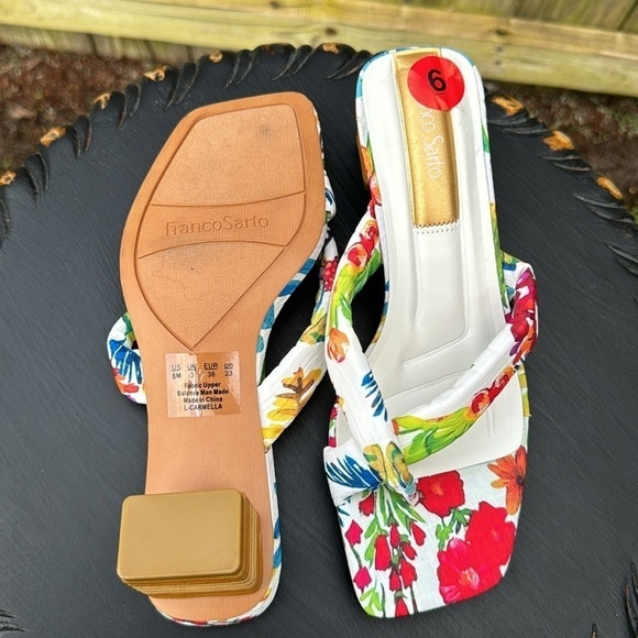 FRANCO SARTO Carmella Slide Sandal, size 6 - Picture 7 of 9